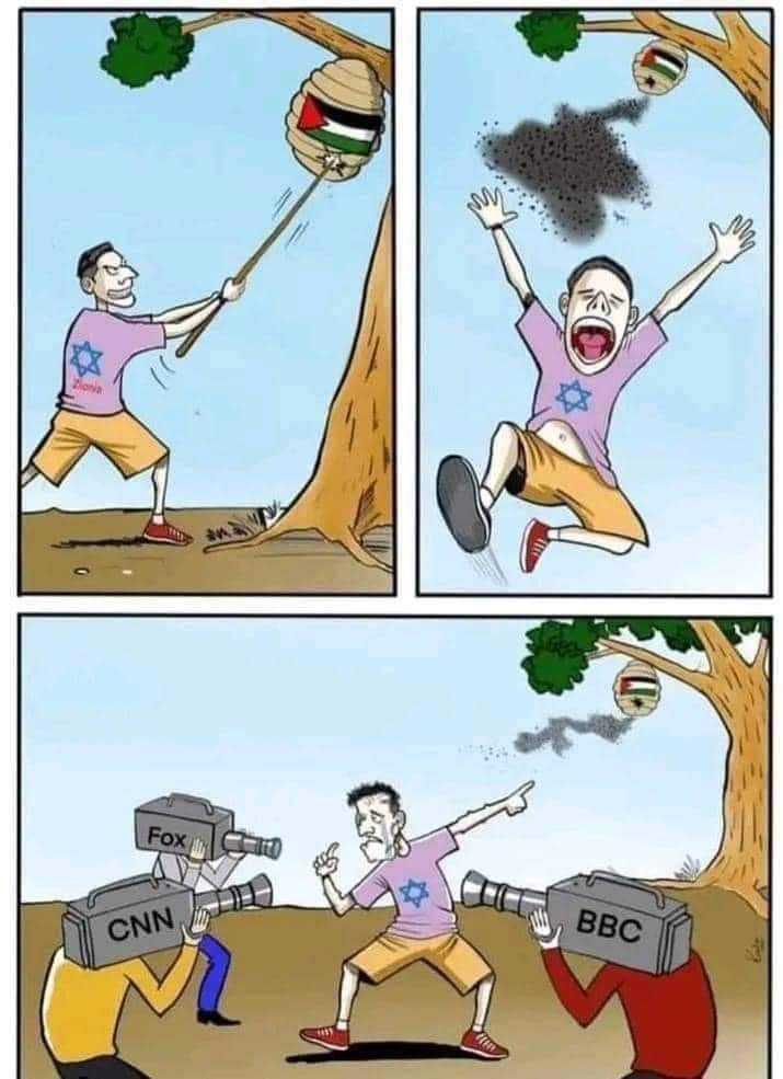 Az izraeli zsidók + gázai népírtás: Mi az igazság? meme képregény